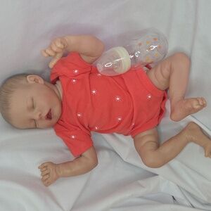 Babeside Reborn Baby Doll Vinyl Cloth Body